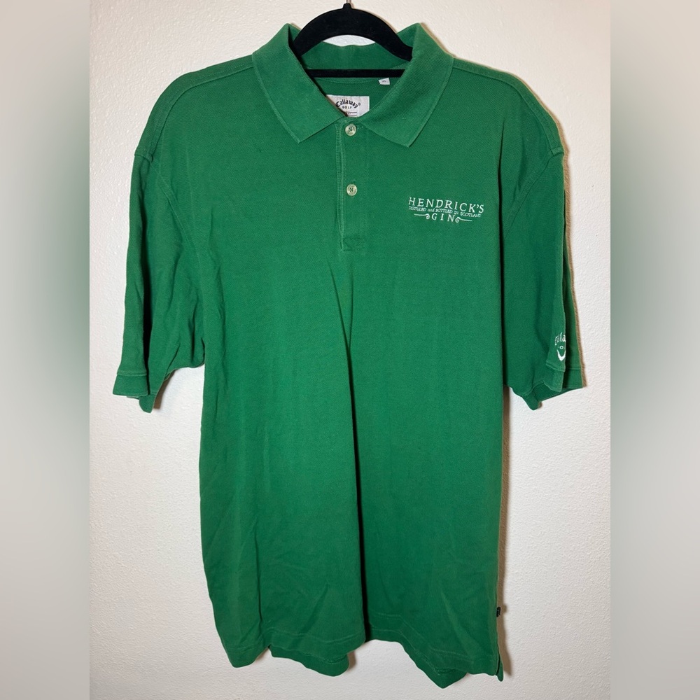 Mens Callaway Hendricks Gin Collar Golf Polo Shirt Size XL